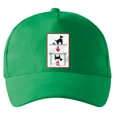 Tričko pre odporcov sraní na chodníku