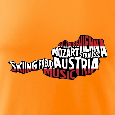 Mapy - názvy miest - Rakúsko