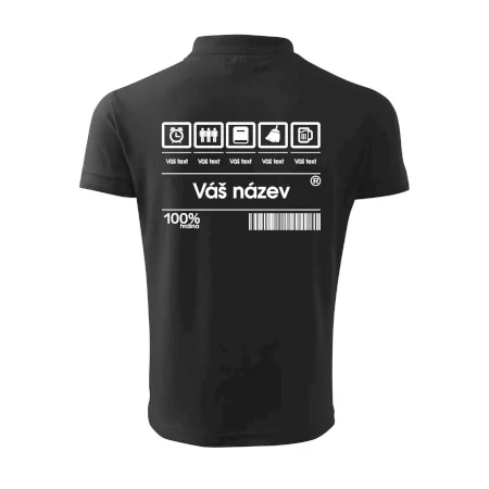 Čárový kód - Vlastní text