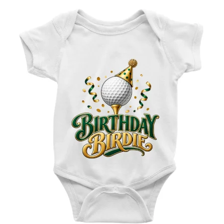 Narozeninové birdie s golfovým míčkem