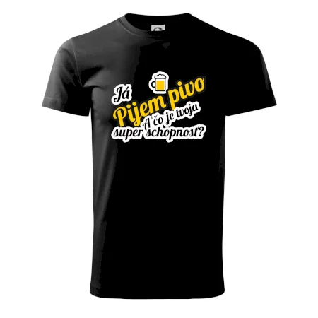 Pijem pivo - tvoja super schopnosť - šikmý