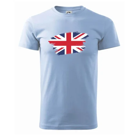 Britská vlajka roztrhaná