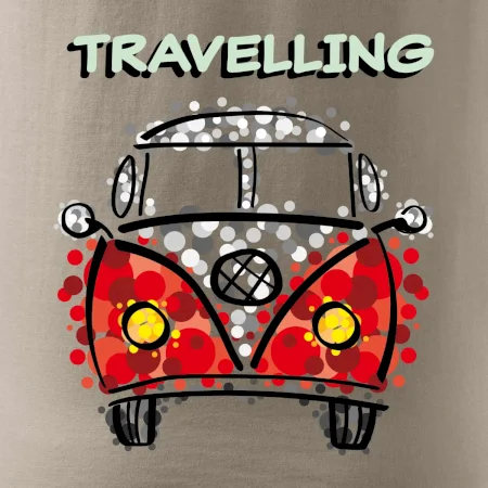 Traveling kreslené auto (lulu_art)
