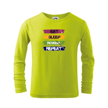 Eat sleep rowing repeat farebné