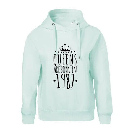 Queens are born in 1987