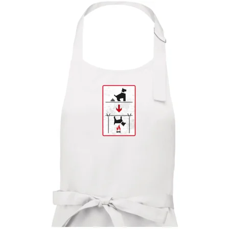 Tričko pre odporcov sraní na chodníku