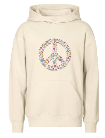 Peace symbol lístočky