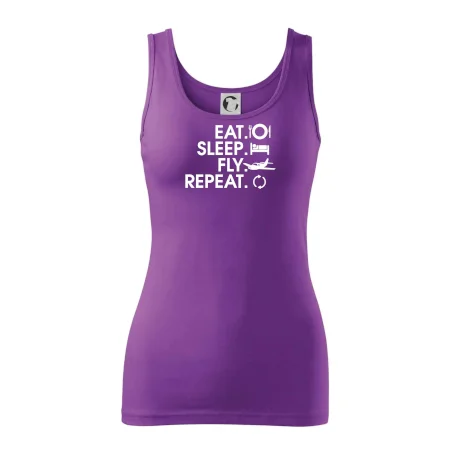 Eat sleep fly repeat