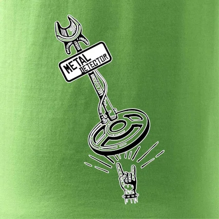 Metal detector rock