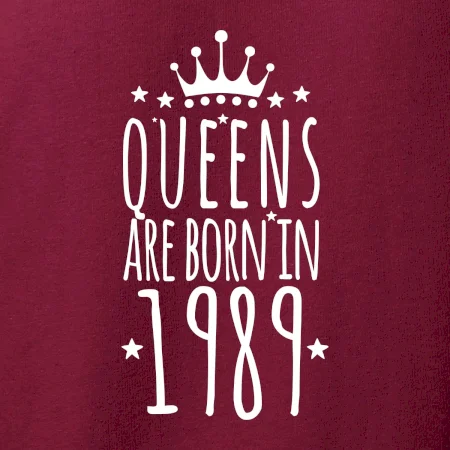 Queens are born in 1989