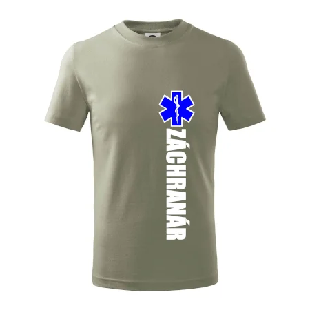 Nápis Záchranár + hviezda