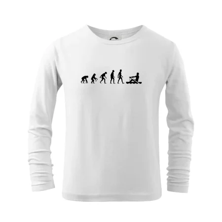 Evolúcia veslovanie 1 človek