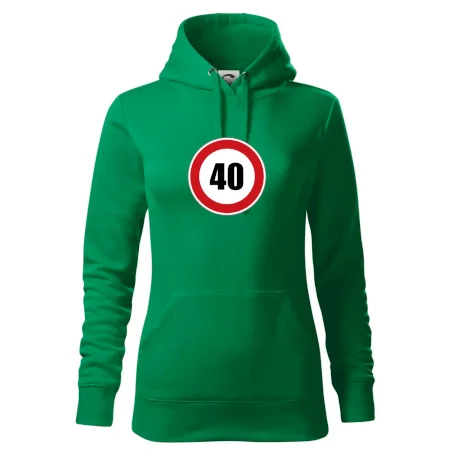 Dopravná značka - obmedzenie rýchlosti 40
