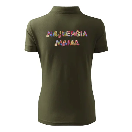 Kvetinový nápis - Najlepšia mama