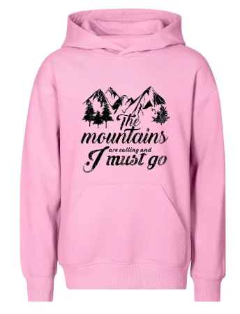 The mountains are calling and i must go