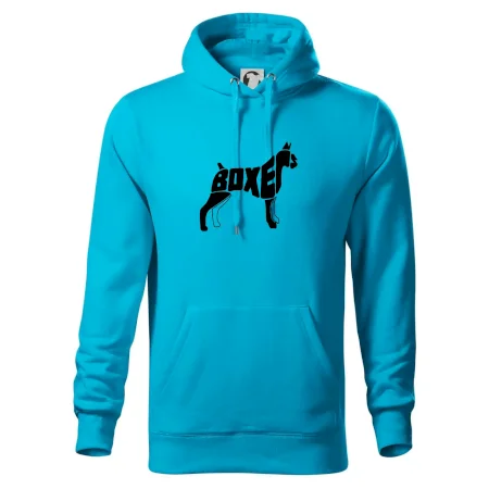 Boxer nápis v tele