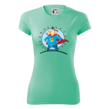 Ocko superman - dievča a chlapec