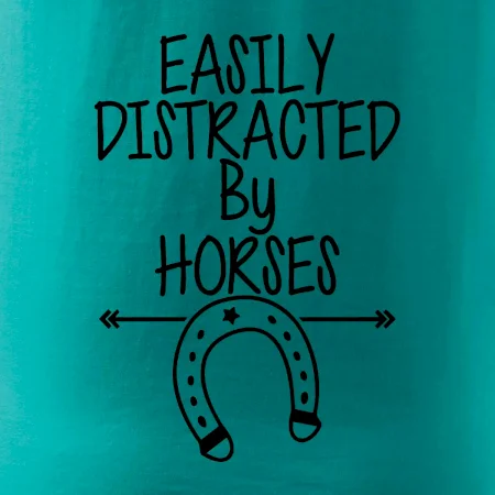 Easily Distracted by Horse