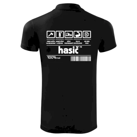 Čiarový kód - Hasič / hasička