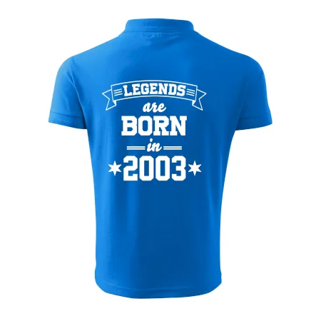 Legends are born in 2003