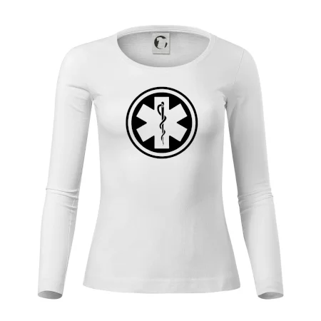 Rescue logo samostatné guľaté