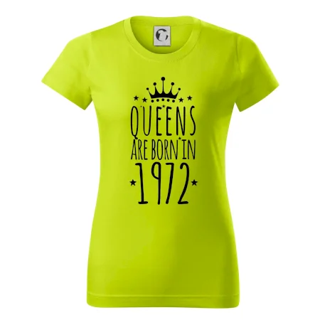 Queens are born in 1972