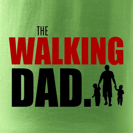 The walking dad dve deti