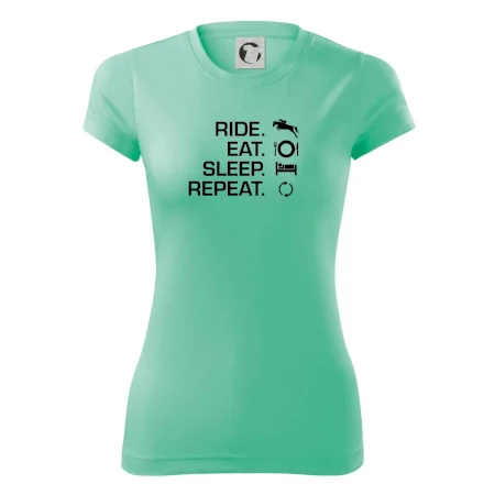 Ride Eat Sleep Repeat Kôň
