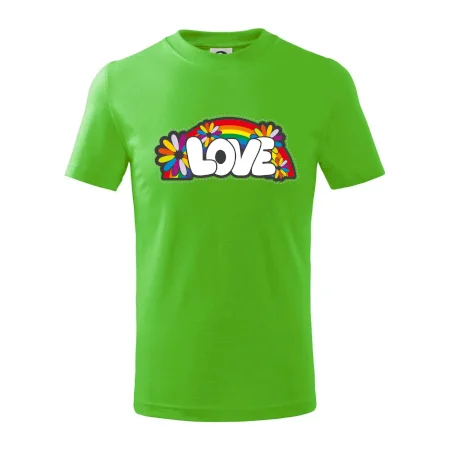 Love s dúhou v pozadí