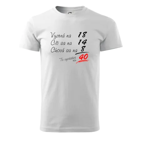 Vyzerá, cíti sa, chová sa - 40 rokov