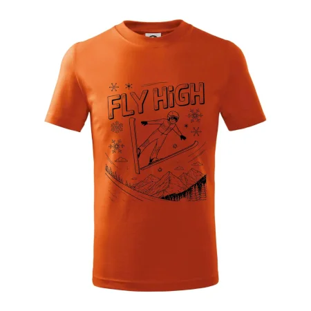 Čiernobiely skokan fly high