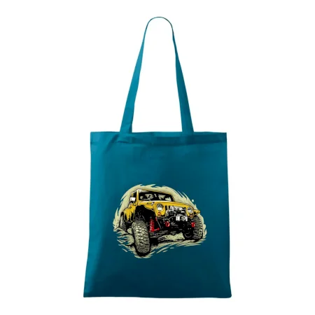 Žltý offroad s navijakom