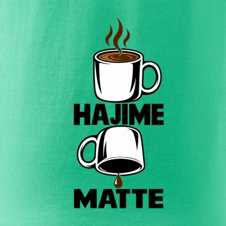 Hajime matte káva judo