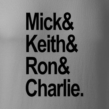 Mick Keith Ron Charlie