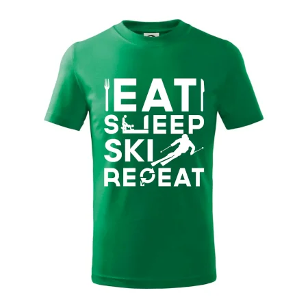 Eat sleep ski repeat
