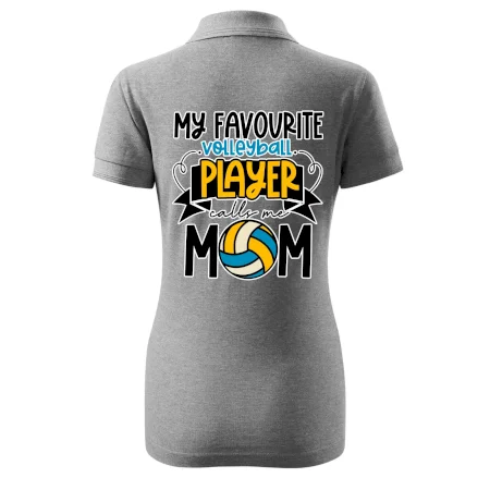 My favourite volleyball player calls me mom