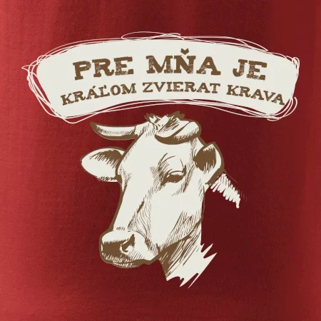 Pre mňa je kráľom zvierat krava