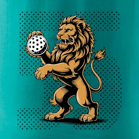 Floorball lev stojace a číslo