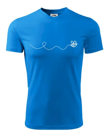 Dráha letu včely - vlnovka