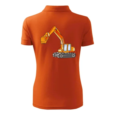 Bager bez nápisu oranžový