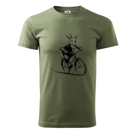 Drsný cap na bicykli