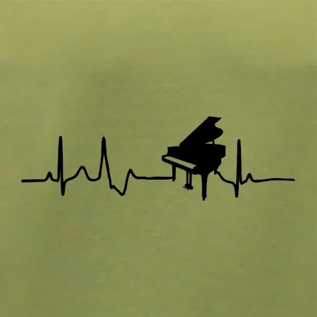 Piano ekg - krídlo