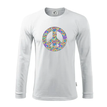 Peace symbol mandela