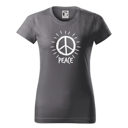 Peace symbol čiernobiely