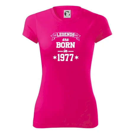 Legends are born in 1977