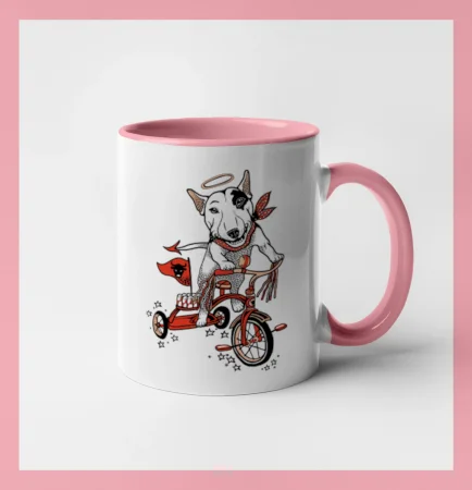 Bull terier anjel (Pecka design)