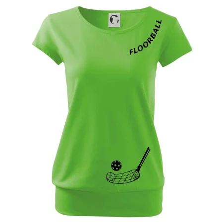 Floorball nápis šikmo