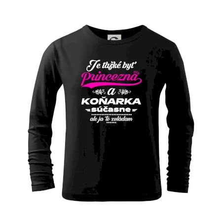 Je ťažké byť princezná koňarka