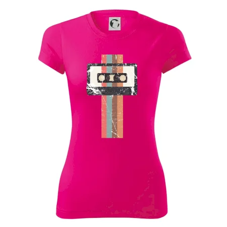 Retro kazeta - pruhy