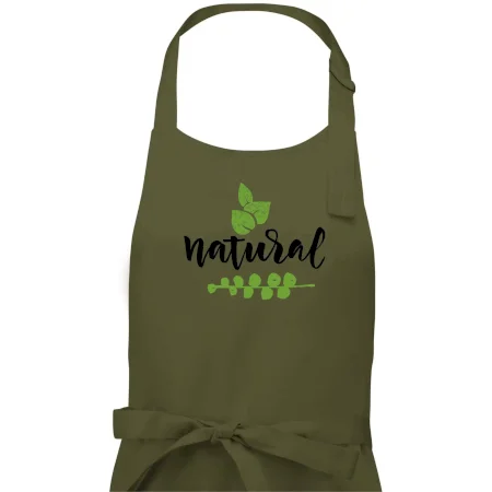 Natural - nápis v listoch